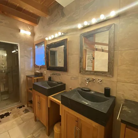 Chaleureux Pour 12 Personnes Avec Wifi Et Cheminee - Fr-1-733-76 Alpstuga Crest-Voland